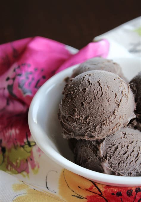 Dark Chocolate Ice Cream Love To Be In The Kitchen