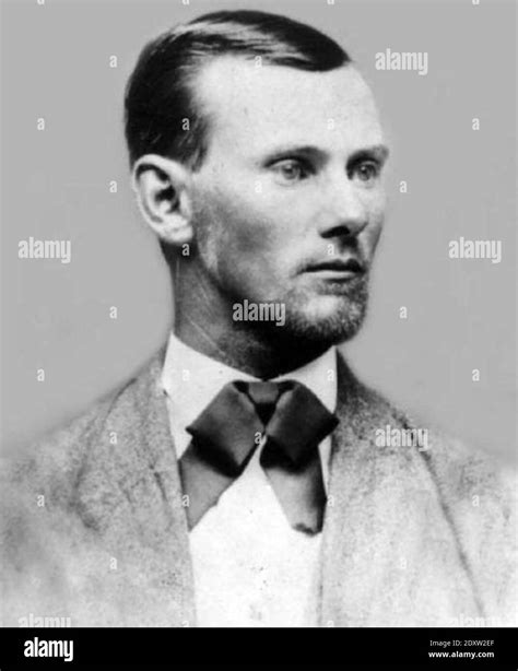 Jesse James 1847 1882 American Outlaw And Gang Leader Stock Photo Alamy