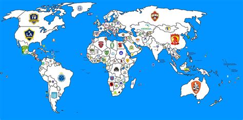 Map Of 2014 Champions Logos Soccer