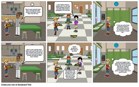 Equity Vs Equality Storyboard By F804df8c