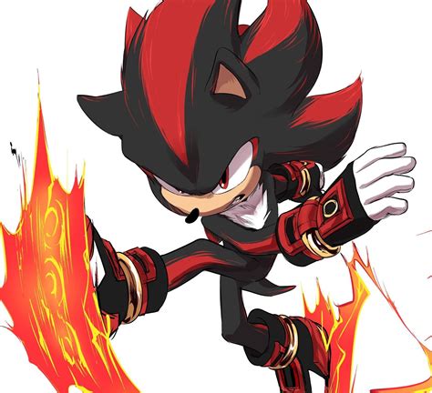 Fan Art Of Sonic And Shadow