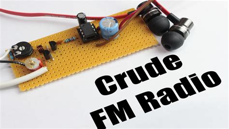 Build Your Own Crude Fm Radio Fmam Tutorial Youtube