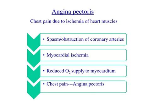 Pathophysiology Of Angina Pectoris
