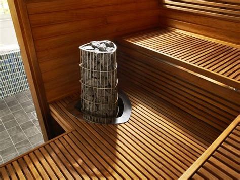 Lauteeseen Upotettu Kiuas Saunas Swedish Sauna Finnish Sauna