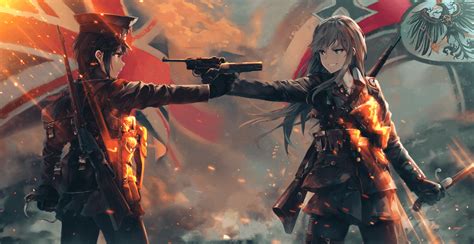Battlefield 1 Anime Art 60fps 1080p Wallpaper Engine Anime Ahri