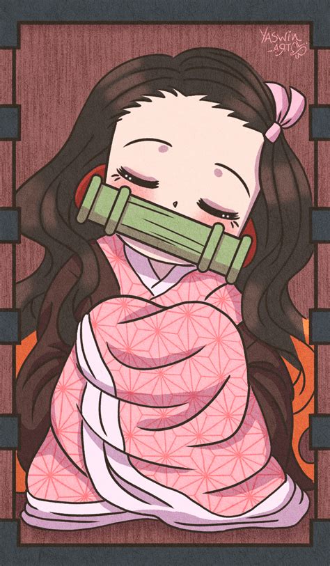 Nezuko Chan Sleeping My Fanart Rdemonslayeranime