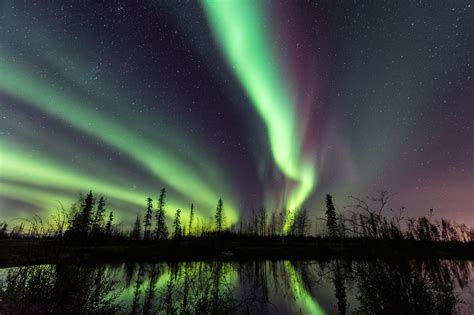 Auroras Boreales Desde Alberta Canadá El Universo Hoy