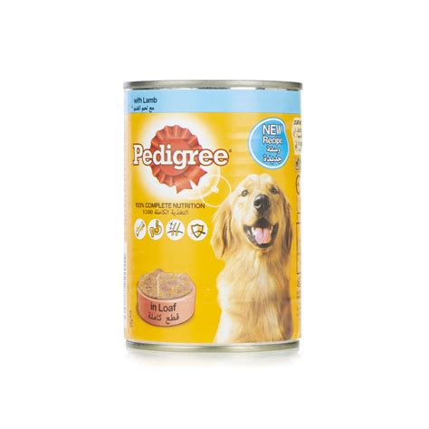 Measuring cup which holds 3.11 oz. Pedigree lamb dog food 400g - Spinneys UAE