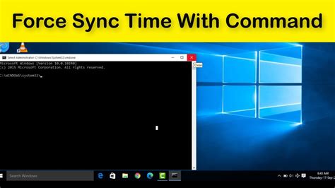 How To Force Sync Time With Command In Windows 10 Youtube