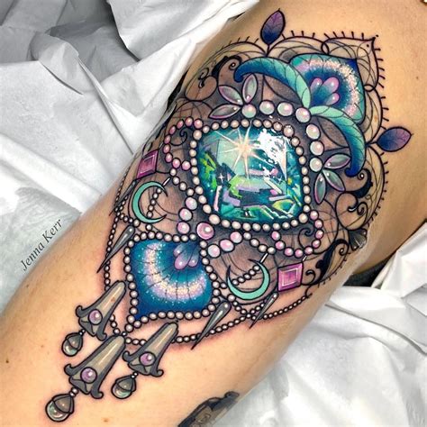 Tattoo Uploaded By Tattoodo Ornamental Tattoo By Jenna Kerr