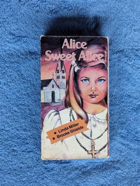 ALICE SWEET ALICE VHS Horror Slasher Linda Miller Brooke Shields PicClick