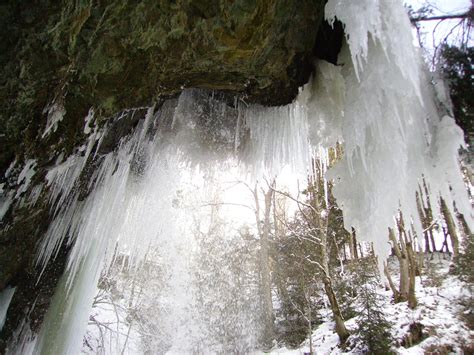 Free Images Waterfall Snow Winter Formation Ice Frozen Season