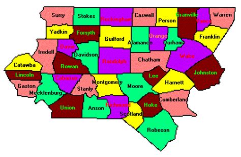 Piedmont North Carolina County Trip Reports