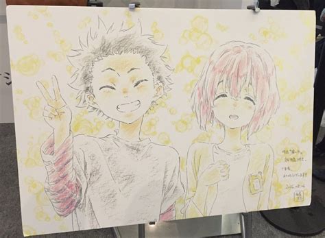 A Silent Voice Anime Anime Movies Anime Drawings