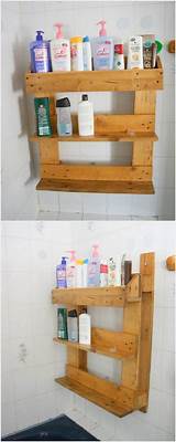 Pictures of Pallet Bathroom Shelf