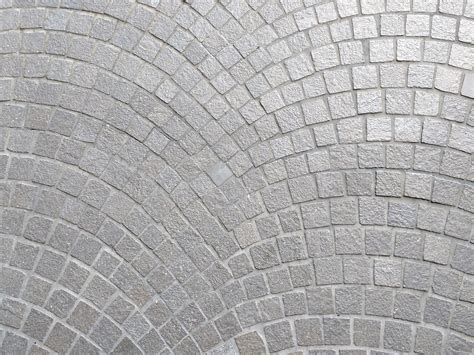 Gray Mosaic Stones With Scalloped Pattern Picture Free Photograph