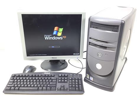Lot Dell 4550 Win Xp Home Edition Computer W Monitor