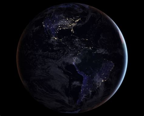 Newest Nasa Satellite Photos Of The Earth At Night