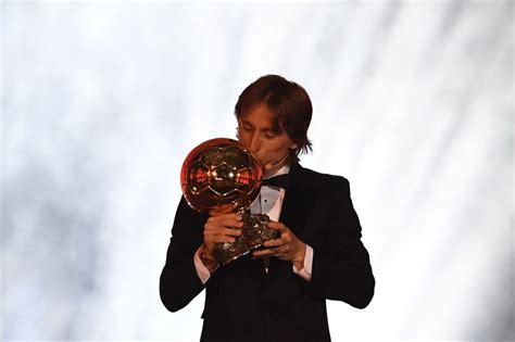 Luka Modric Wins The Ballon Dor Real Madrid Star Ends Decade Of
