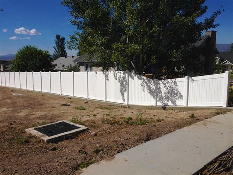 Vinyl can be a durable material. Vinyl Privacy Fence - ASL Fence