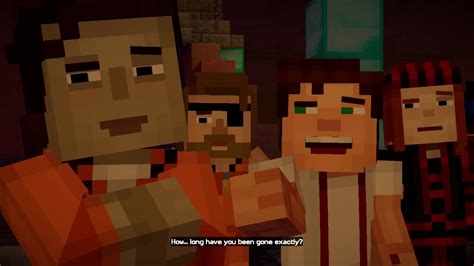 Minecraft Story Mode Season 2 Eps 4 Below The Bedrock Full Gameplay No Commentary Youtube