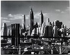 ANDREAS FEININGER (1906–1999), The Skyline with Brooklyn Bridge, c ...