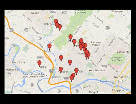 Lower Providence 2015 Halloween Sex Offender Safety Map Norristown