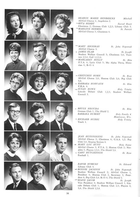 1962 Yearbook Pictures