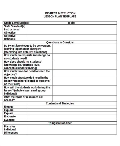 10 Instruction Templates Free Sample Example Format