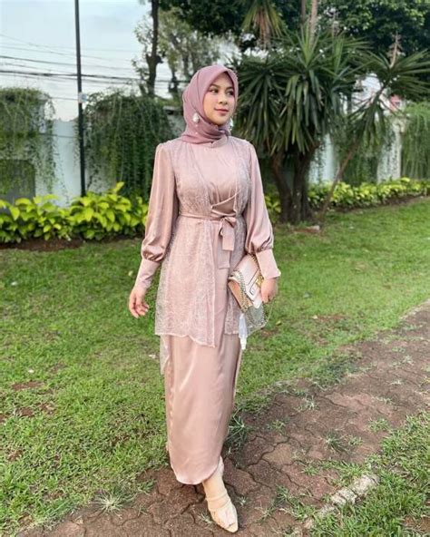 Model Baju Bridesmaid Hijab Kekinian Terbaru Indozone Id