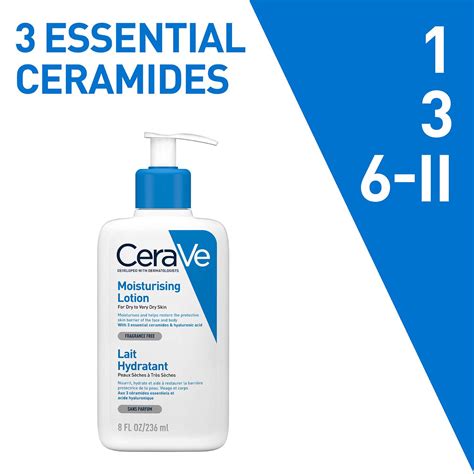 Buy Cerave Moisturizing Lotion For Dry To Very Dry Skin 236ml Online