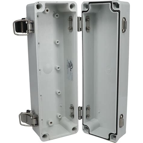 Bud Industries Pth 22480 Enclosure Fiberglass Box Ss Latch 315