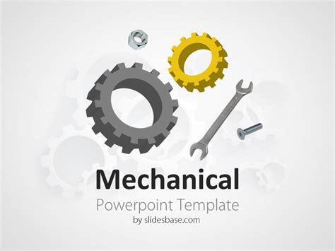 Powerpoint Templates Engineering Mechanical