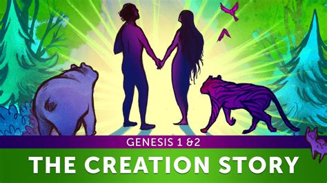Sunday School Lesson The Creation Story Genesis 1 And 2 Bible Teaching Stories For