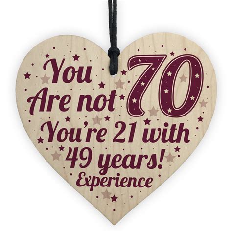 Our list of 70th birthday gift ideas for men will help you find the perfect present for any 70 year old man! 70th Birthday Gift For Women / Men 70th Birthday Card Mum Gift
