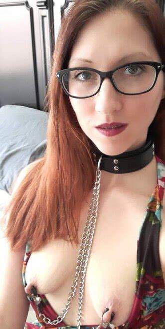 Dont Let The Glasses Distract You From The Nipple Clamps