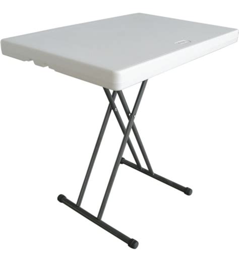 Mesa Plegable Verona 75 Cm De Largo 3 Alturas 56 66 Y 73 Cm Bazacom