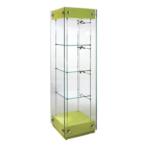 Contemporary Display Case Wg001 Shopkit Glass Illuminated