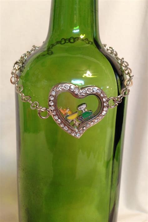 Wine Bottle Jewelry Necklace
