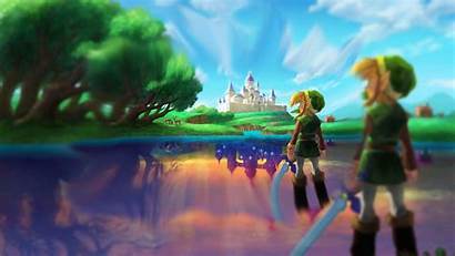 Zelda Link Worlds Between Legend Wallpapers Pantalla