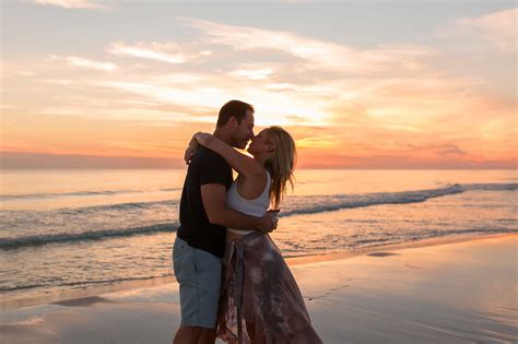Panama City Beach Couples Sunset Photo Session Ljennings Photography