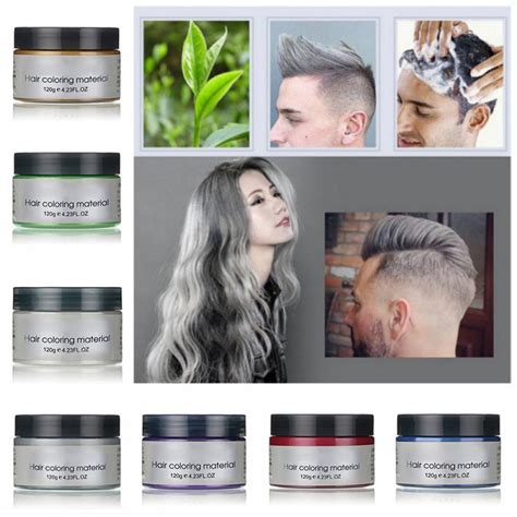 Buy Unisex Diy Mofajang Hair Color Wax Mud Dye Cream Temporary Modeling Online At Lowest Price