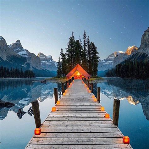 Earth Official On Instagram Maligne Lake Jasper National Park