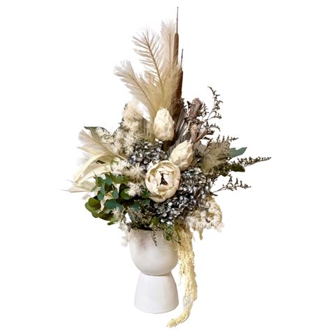 Majestic Dried Flower Arrangement Blooming Art Florist