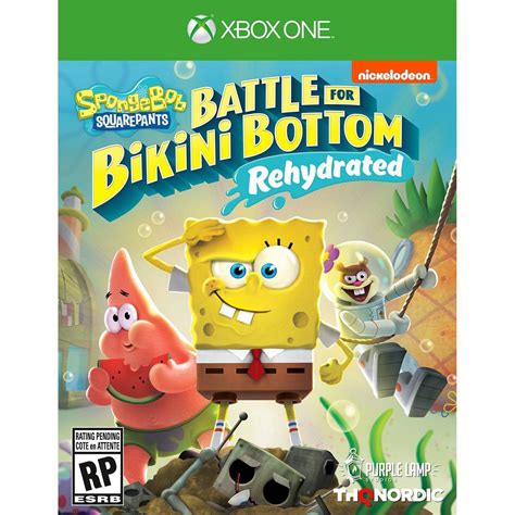 Spongebob Squarepants Battle For Bikini Bottom Rehydrated Xbox One