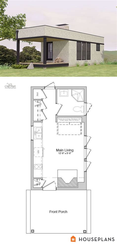 27 Adorable Free Tiny House Floor Plans Craft Mart Micro House