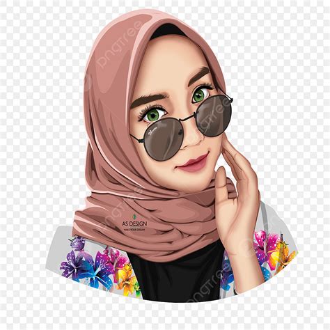 Hijabgirl Vector Png Vector Psd And Clipart With Transparent