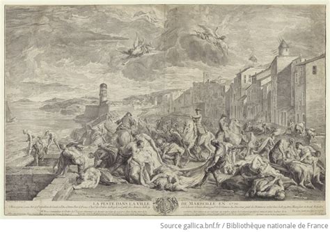 La Peste Dans La Ville De Marseille En 1720 Estampe Gallica