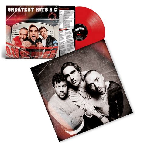 Busted Official Online Store Busted Greatest Hits 20 Red