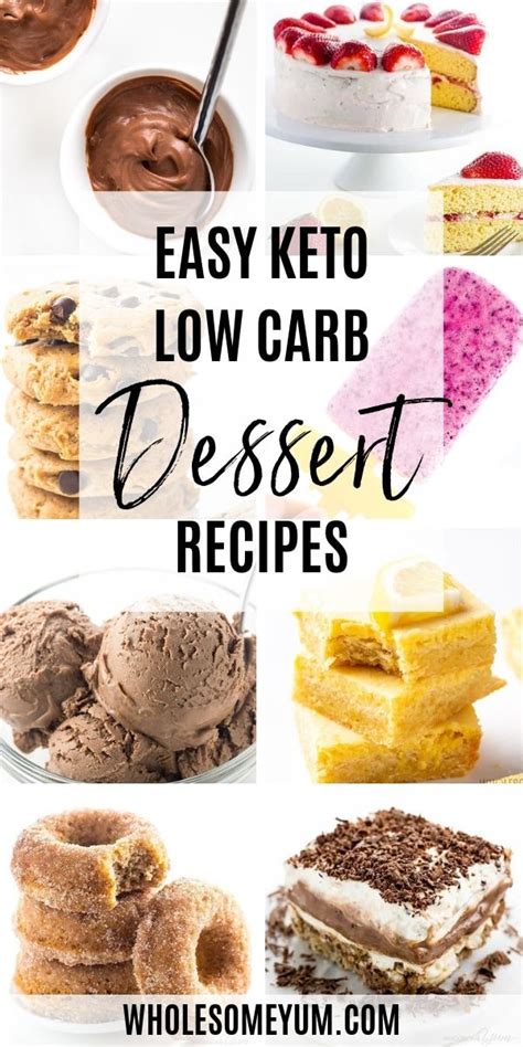 Check out our popular diabetic brownie recipe, cinnamon roll in a mug, or cheesecake cupcakes. Having options for low carb dessert recipes can help you stay on track with your healthy ...